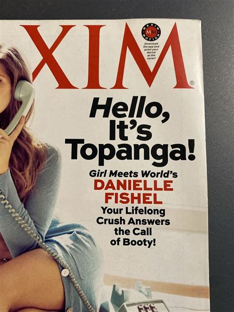 Danielle Fishel Covers Maxim April 2013